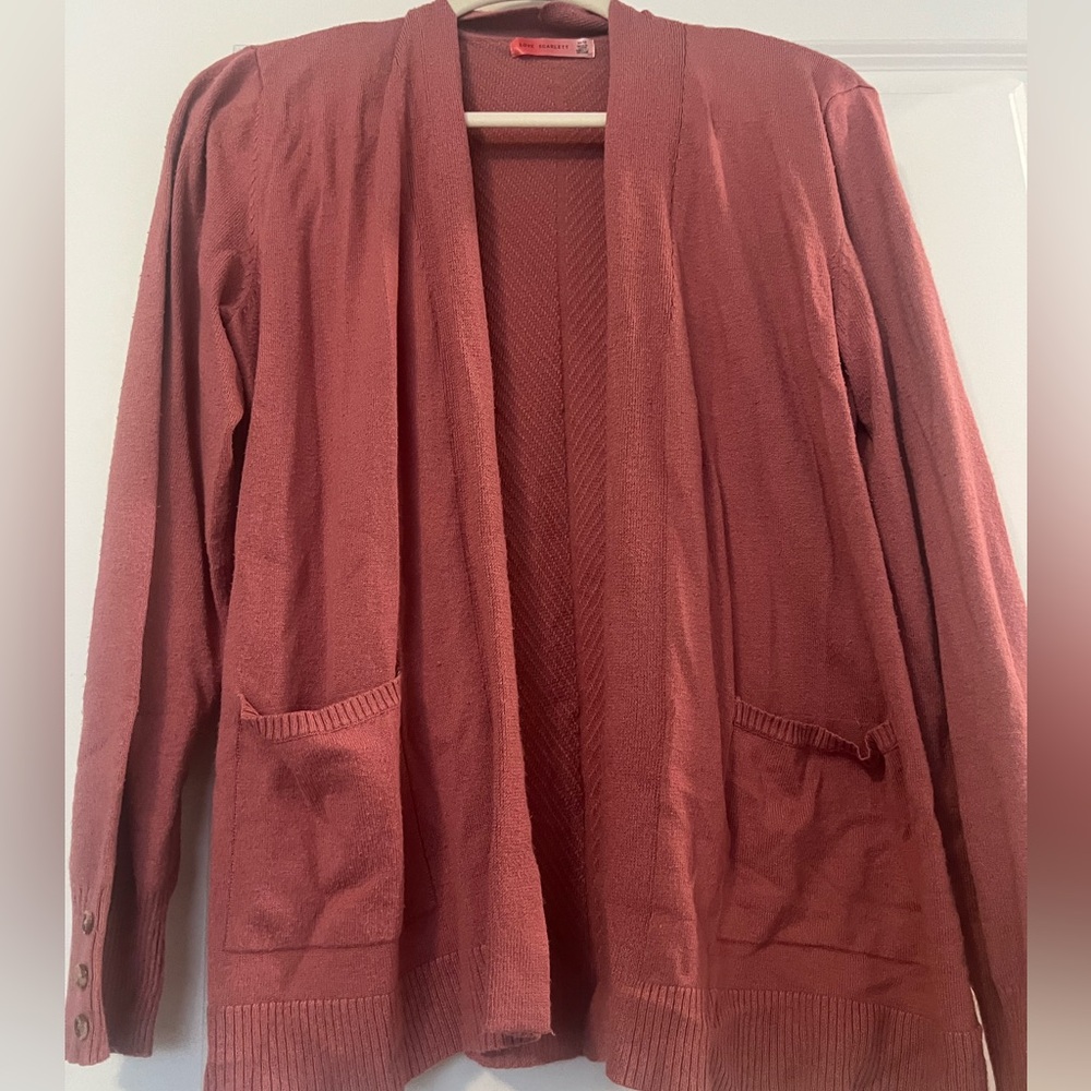Pink Cardigan Sweater for Cozy Layering